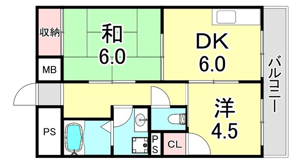 平成マンションの物件間取画像